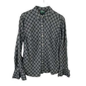 Lauren Ralph Lauren Womens Button-Up Size 1X
